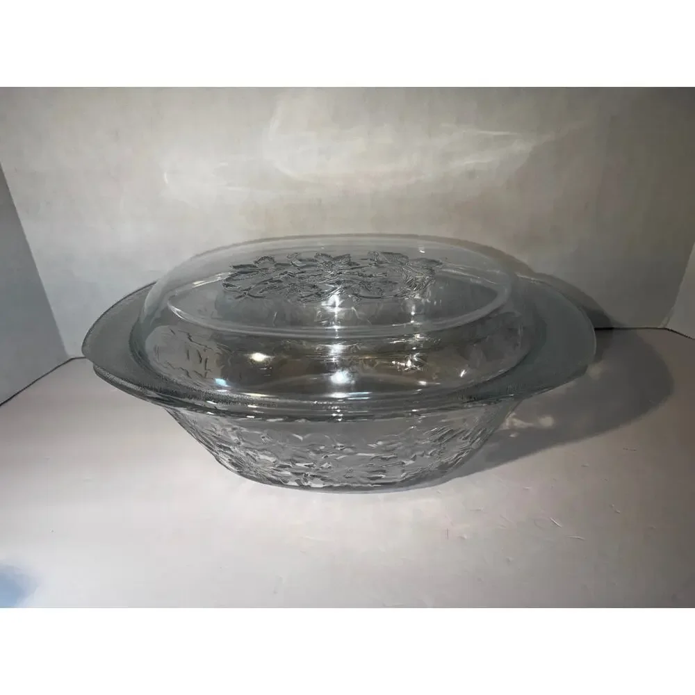 Princess House Fantasia oval 3 quart casserole dish with lid Miracle Dish